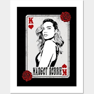 Vintage Card Margot Robbie Posters and Art